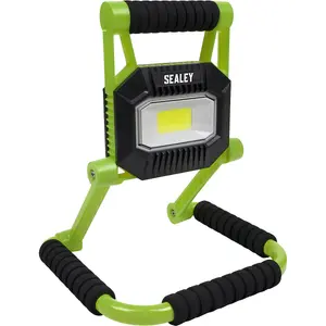 Rechargeable Portable Floodlight - 10W COB LED - IP67 Rated - Adjustable Swivel