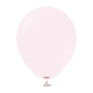 Kalisan Macaron Latex Balloons (Pack of 100) Pale Pink (One Size)