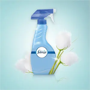 Febreze Fabric Freshener Spray Cotton Fresh , 375 ml (Pack of 12)