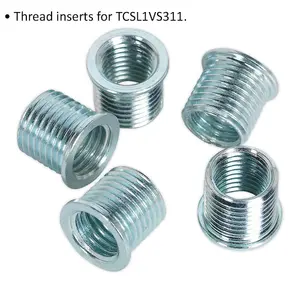 High-Quality 12mm Thread Inserts - M10 x 1.25mm - 5 Pack for Repair Kits