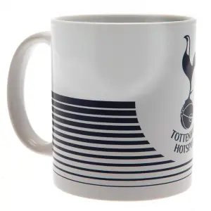 Tottenham Hotspur FC Official Ceramic Mug White/Black (One Size)