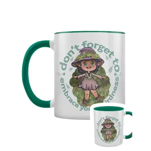 Grindstore Embrace Your Inner Weirdness Kooky Witch Mug White/Green (One Size)