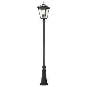 Luminosa Hinkley Alford Place Outdoor Lamp Posts Museum Black, IP44