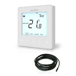 Heatmiser - NeoStat e - White Thermostat