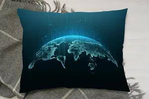 Cushions - Map of the planet (Cushion) / 45cm x 30cm