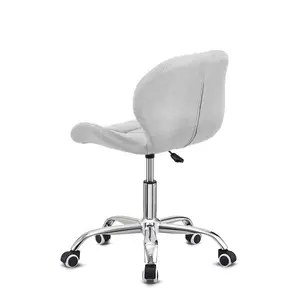 Erltrud Desk Chair Grey / Fabric