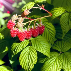 Lincolnshire Fruits Cascade Delight Potted 7 Litre (Raspberry)