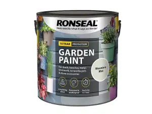 Ronseal 39441 Garden Paint Mountain Mist 2.5 litre RSLGPMM25L