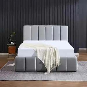 Modern Bed Double 4FT6 Sleek Stylish and Comfortable Bedroom Furniture