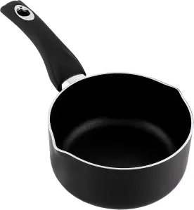 15cm Diamond Non-Stick Aluminum Milk Pan for Deep Tea Boiling - P615