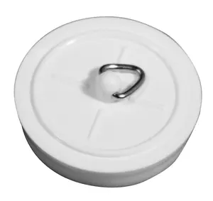 Plumbsure Plastic Sink & bath plug (Dia)40mm