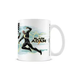 Black Adam VS Hawkman Mug White (One Size)