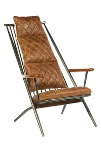 Hoxton Light Brown Leather Chair