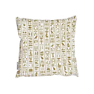 Ancient Egyptian Hieroglyphs cushion (Outdoor Cushion) / 60cm x 60cm