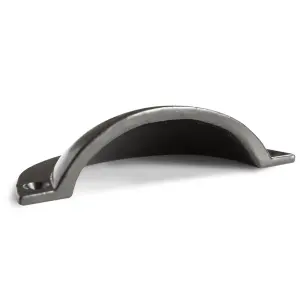 Hammer & Tongs - Curved Cabinet Cup Handle - W95mm x H45mm