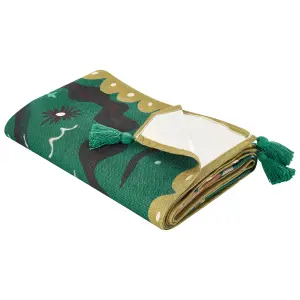 Picnic Blanket TUZIANI 200 x 200 cm Green