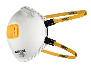 DEWALT FFP2 Disposable Respirator Masks - 10 Pack for Ultimate Protection