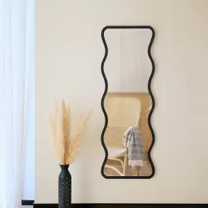 Amsterdam Mirror in Black Weather Resistant