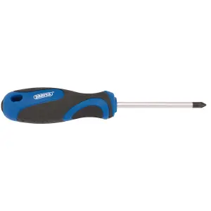 Draper Soft Grip PZ TYPE Screwdriver, No.1 x 75mm 48926