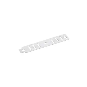 D-Line Steel Flat 20mm Not self-adhesive Fire-rated F-Clip Pack of 20