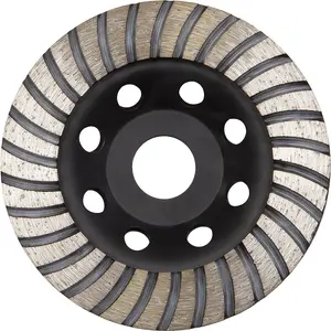 125mm Turbo Row Segmented Grinding Disc for Stone and Concrete with 22mm Bore