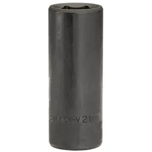 Draper Deep Impact Socket, 1/2" Sq. Dr., 21mm 14104