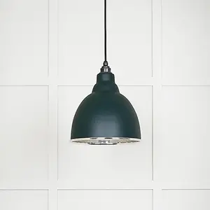 Smooth Nickel Brindley Pendant in Dingle