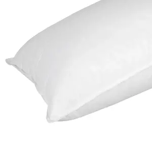 Homescapes White Duck Down Pillow