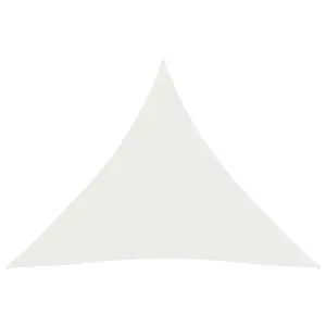 Berkfield Sunshade Sail 160 g/m2 White 3x3x3 m HDPE