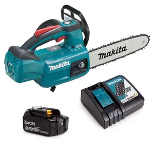 Makita DUC254RF 18v LXT Cordless Brushless 25cm Chainsaw Top Handle 1 x 3.0ah