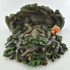 Laussat Juniper Treant Wall Plaque/Bird Feeder Sculpture