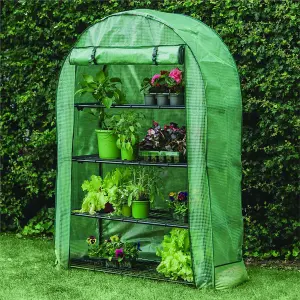 Gardman Grow It 4 Tier Extra Wide Grow Arc Greenhouse Growhouse Reinforced Cover