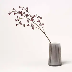 Homescapes Pink Prickly Ash Flower Single Stem 77 cm