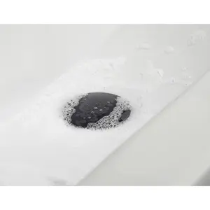 Round Clicker Bathroom Sink Drain