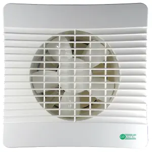 Airvent 435403 Low Profile Kitchen / Utility Room Extractor Fan (Standard Model)