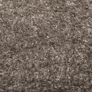 Rug ISTAN High Pile Shiny Look Grey 240x340 cm