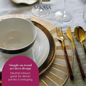 Mikasa Luxe Deco Set of 4 14cm Cereal Bowls