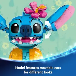 Stitch Inspired Building Block Kit For Kids