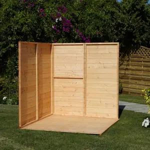 Shire 5x5 ft Croft Whitewood pine Playhouse - Assembly service included