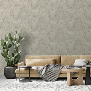 WOODGRAIN NATURAL HEAVYWEIGHT WALLPAPER MURIVA 199501