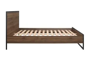 Birlea Houston Small Double Bed Walnut