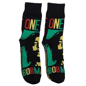 Bob Marley One Love Mug and Sock Set Black (7 UK-11 UK)