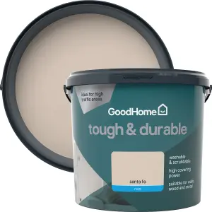 GoodHome Durable Santa fe Matt Emulsion paint, 5L