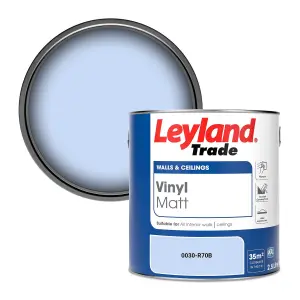 Leyland Trade Vinyl Matt Walls & Ceilings Emulsion Paint (0030-R70B) 2.5L