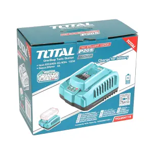 Total Li-Ion 20V Fast Intelligent Charger - TFCLI20411-8