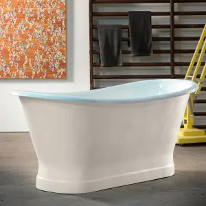 Arroll Lyon Gloss White Single ended Bath (L)1700mm (W)720mm