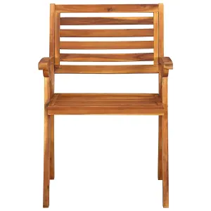 Berkfield Garden Chairs 2 pcs Solid Acacia Wood