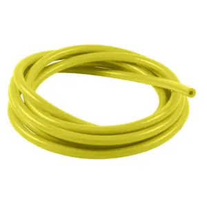 1 Metre Yellow Silicone Vacuum Hose/Turbo Rubber Tube Air Water Pipe 8mm