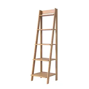 Corona Ladder Bookcase Solid Pine