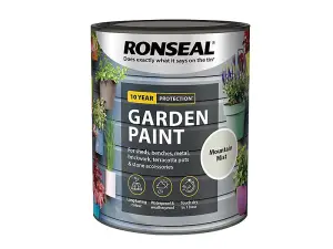 Ronseal 39440 Garden Paint Mountain Mist 750ml RSLGPMM750